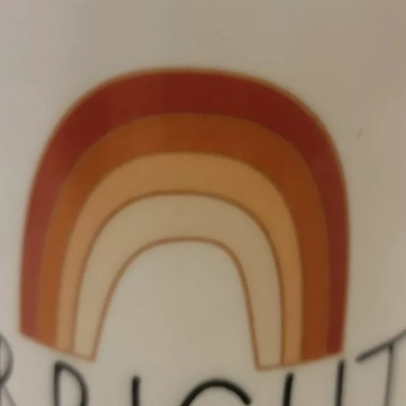 Rae Dunn by Magenta Ceramic  BRIGHT  Rainbow Makeup Brush Holder New - Picture 2 of 7